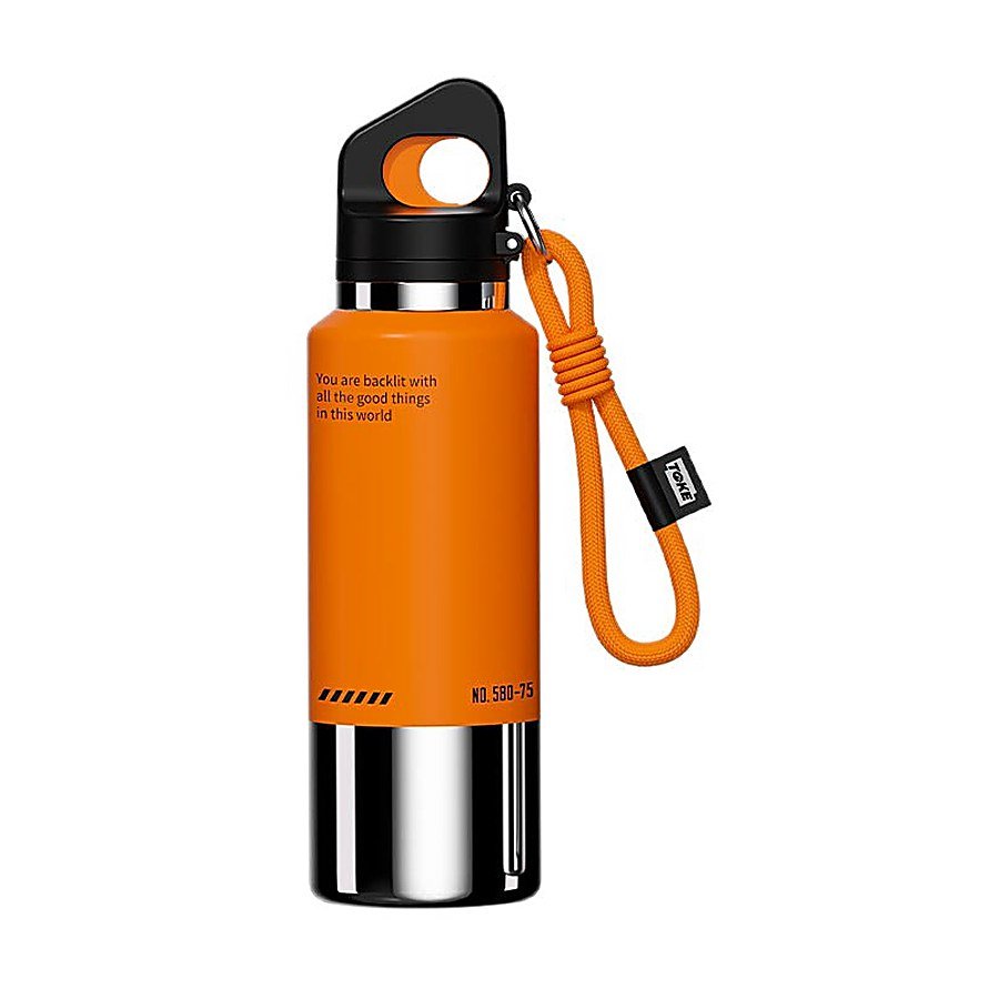 Sport Bottle with Carabiner Lid