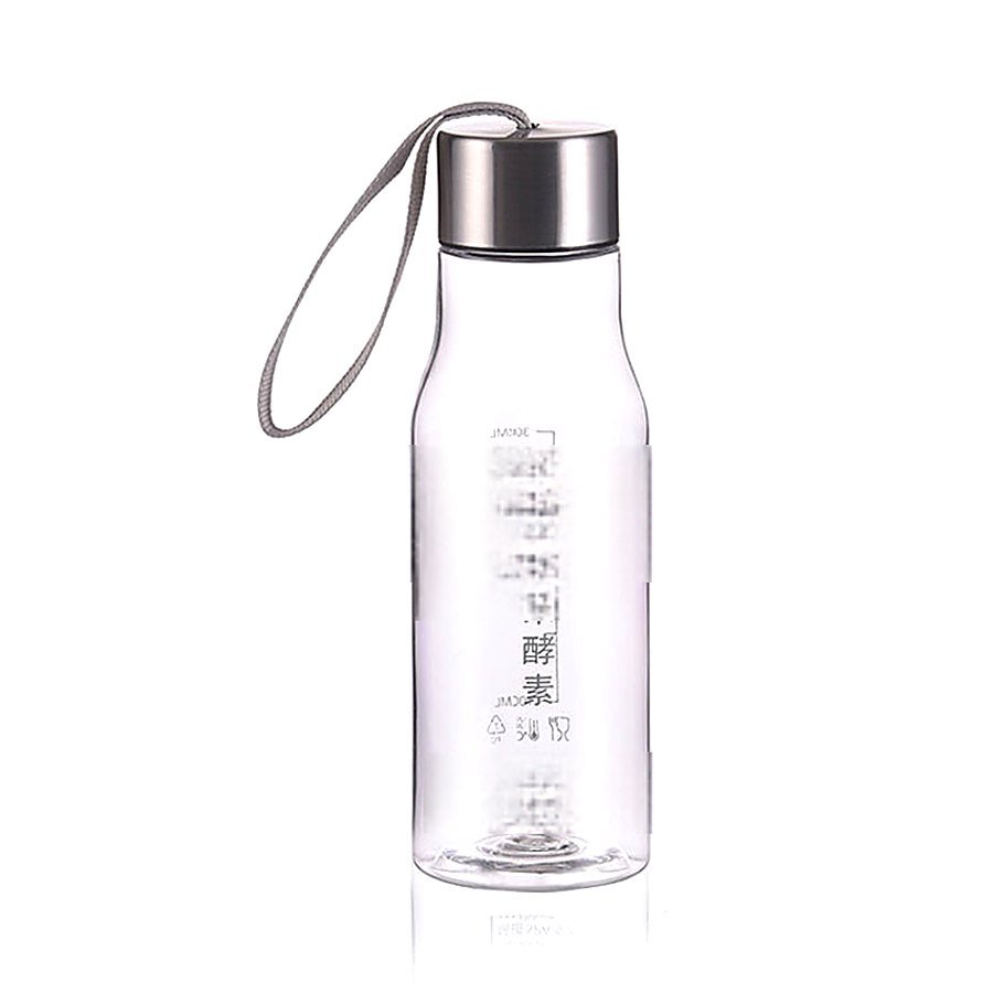 500 ml Clear Portable Sport Water Bottle
