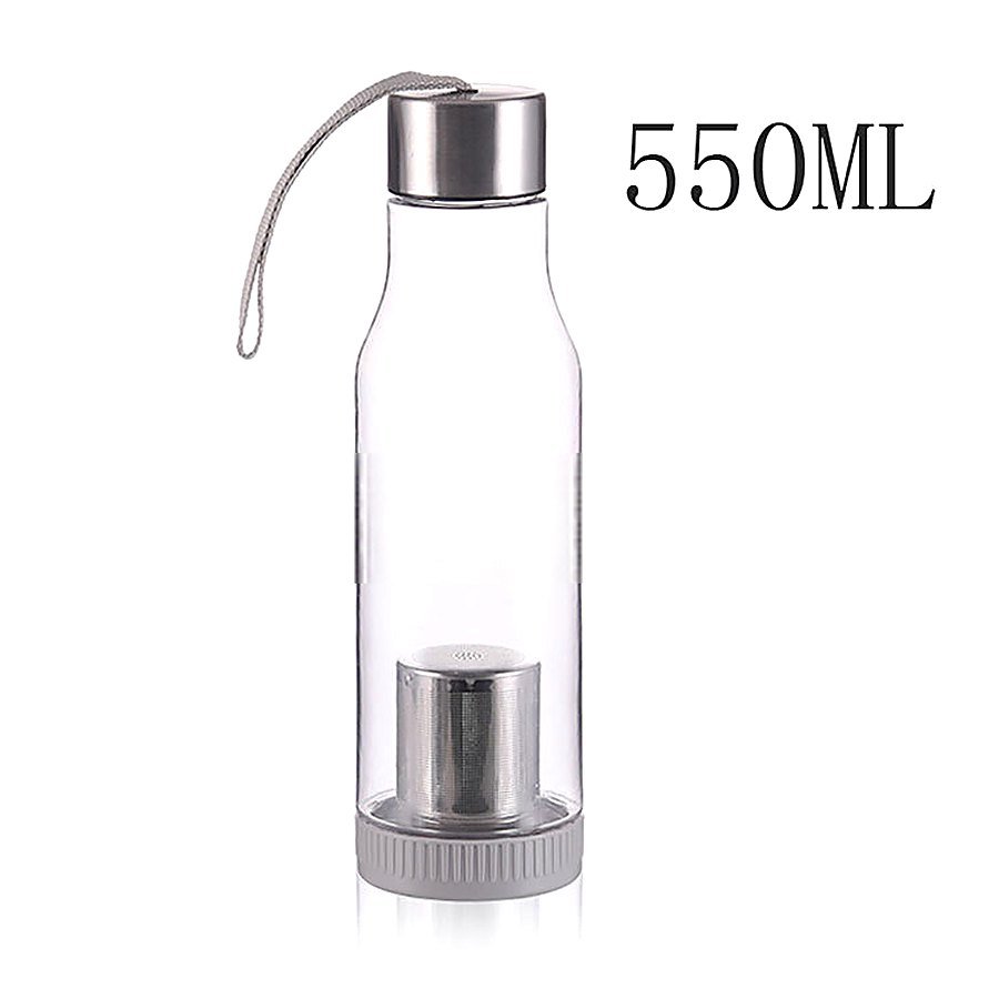 600 ml Leakproof Clear Sport Water Bottle