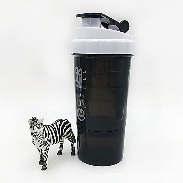500 ml Leakproof Fitness Protein Shaker Bottle