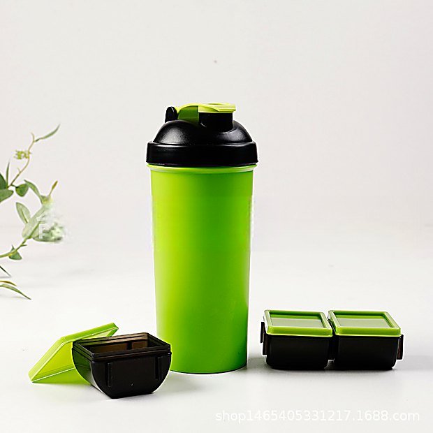 900 ml Fitness Sport Protein Shaker Bottle