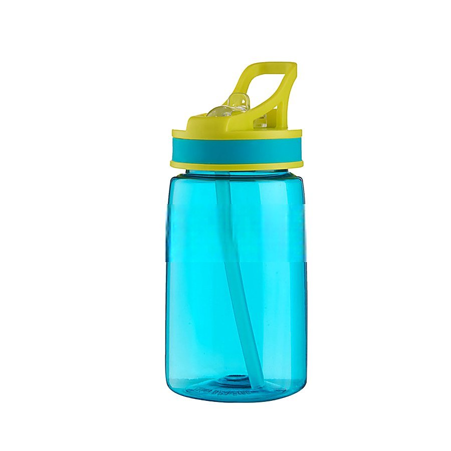 500 ml Straw Lid Carry Handle Sport Water Bottle