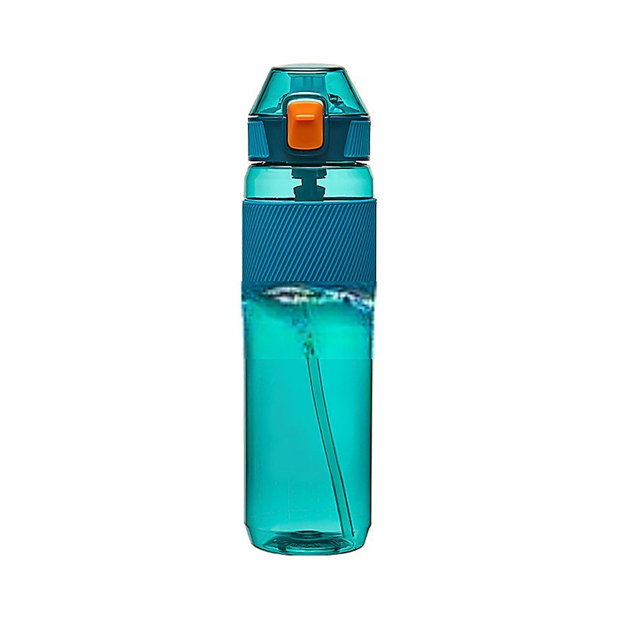 800 ml Straw Lid Flip Top Protein Shaker Bottle