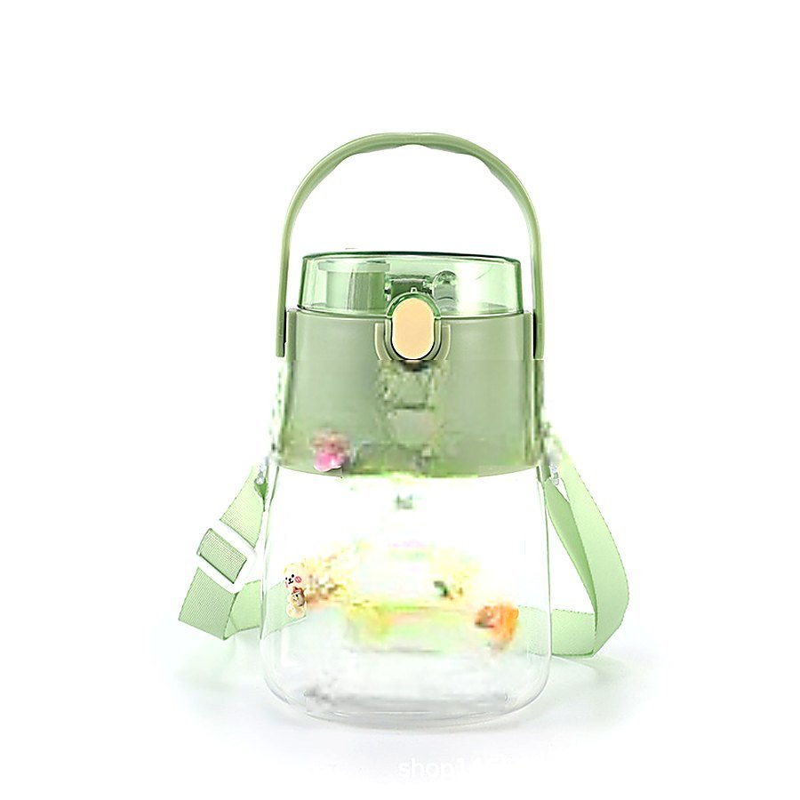1100 ml Straw Lid Large Capacity Sport Water Bottle