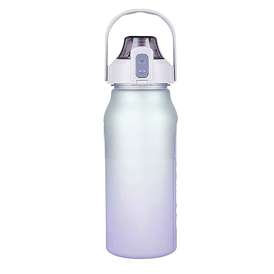 2000 ml Straw Lid Carry Handle Sport Water Bottle