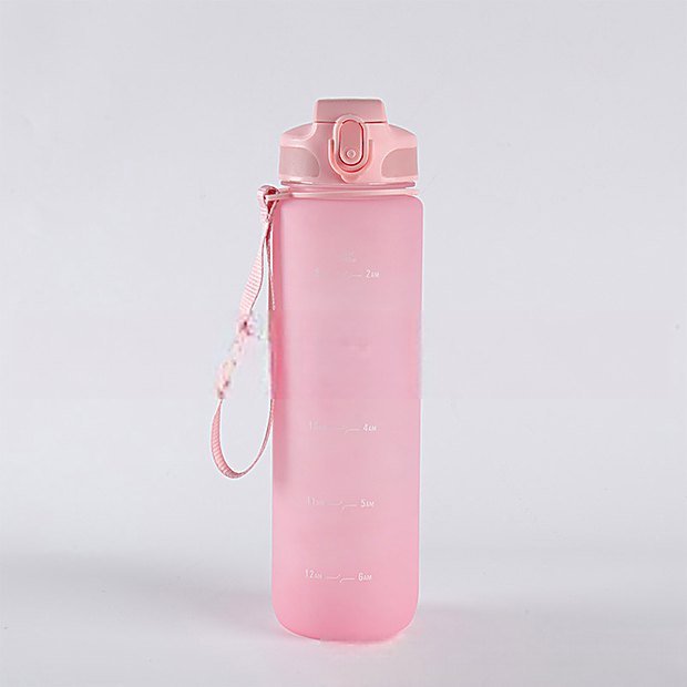 1000 ml Flip Top Carry Handle Sport Water Bottle