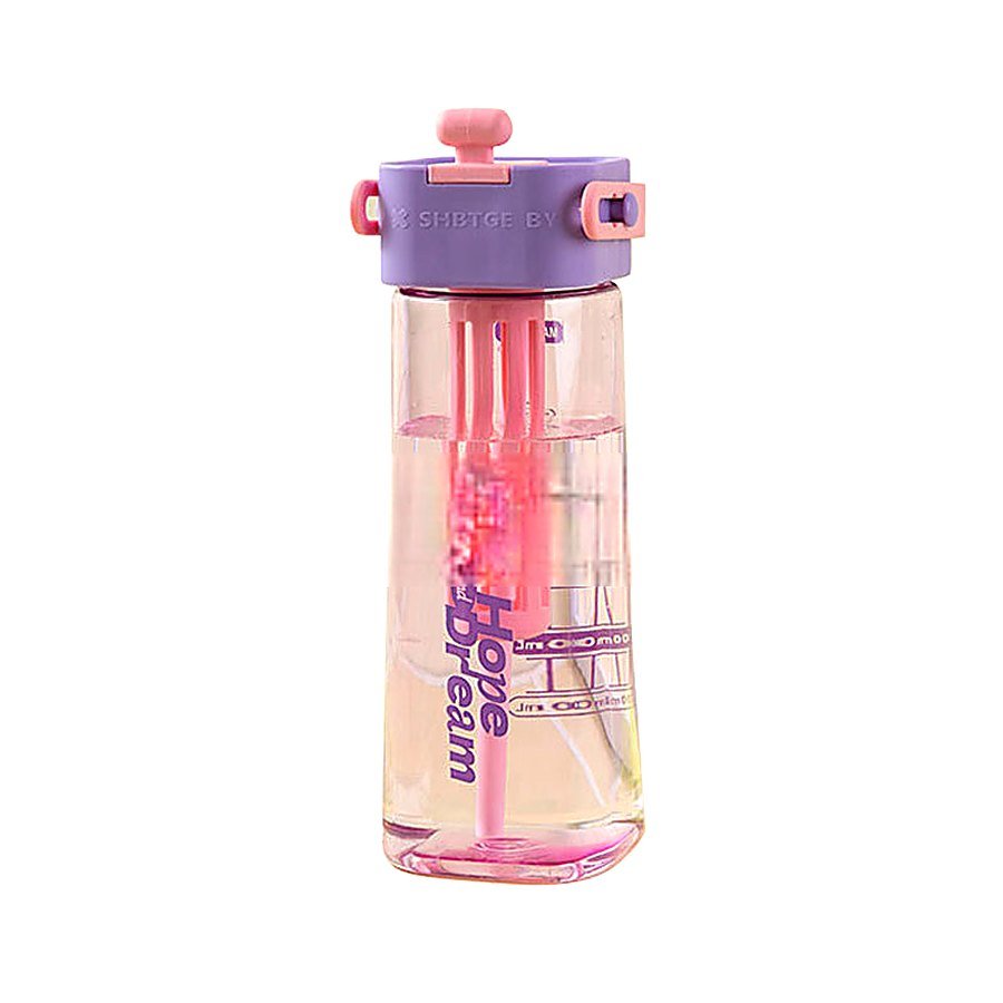 810 ml Straw Lid Carry Handle Sport Water Bottle
