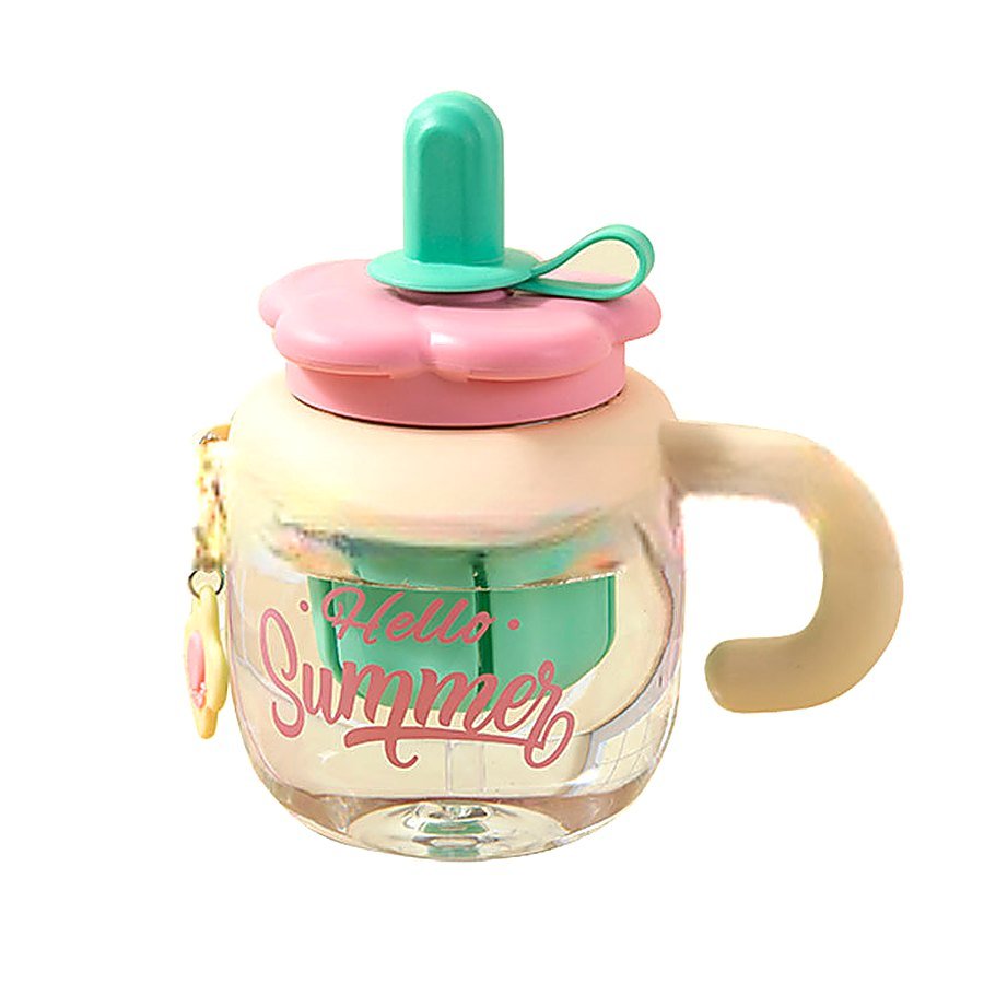 1040 ml Straw Lid Leakproof Sport Water Bottle