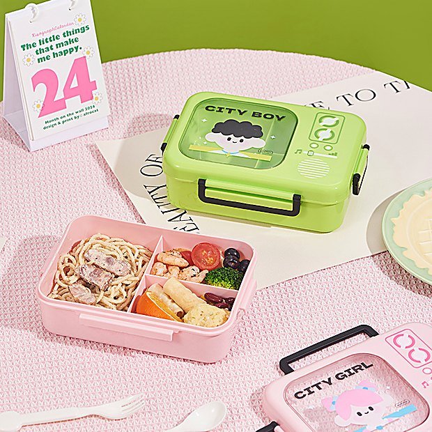 800 ml Divided Student Bento Lunch Box