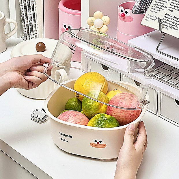 Double Wall Lidded Kitchen Storage
