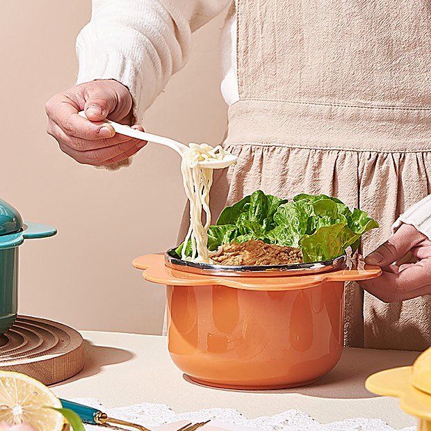 Kids Student Stainless Steel Bowl