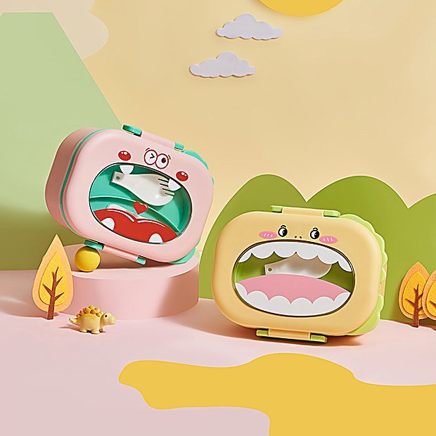1000 ml Divided Kids Bento Lunch Box