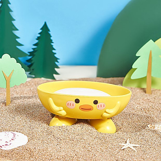 Cartoon Print Kids Soap Dish
