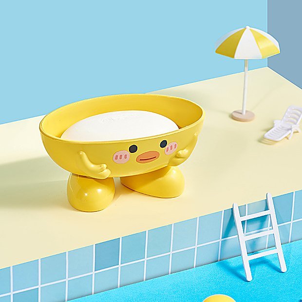 Cartoon Print Kids Soap Dish