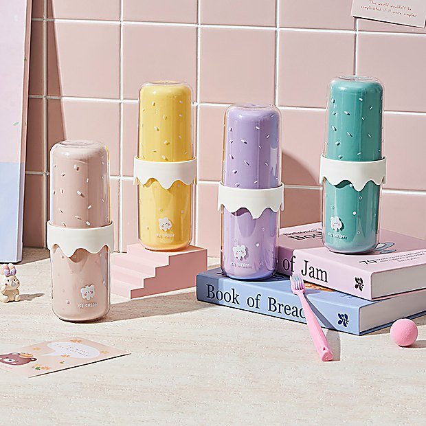 Portable Storage Bathroom Cup