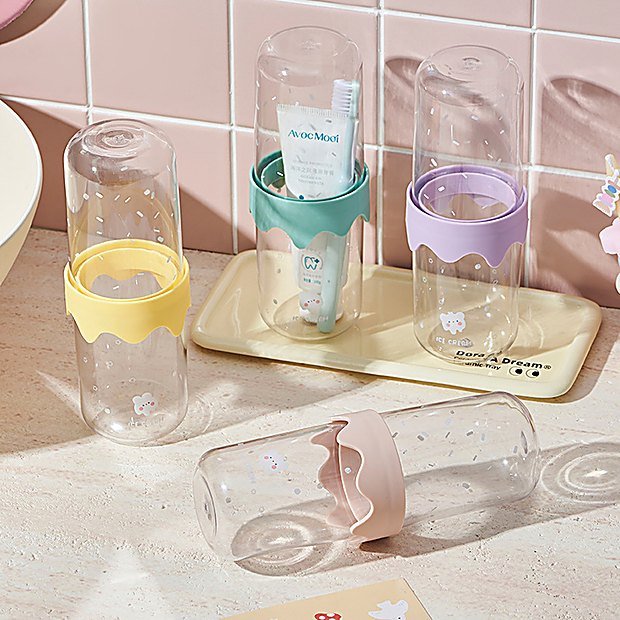 Portable Storage Bathroom Cup
