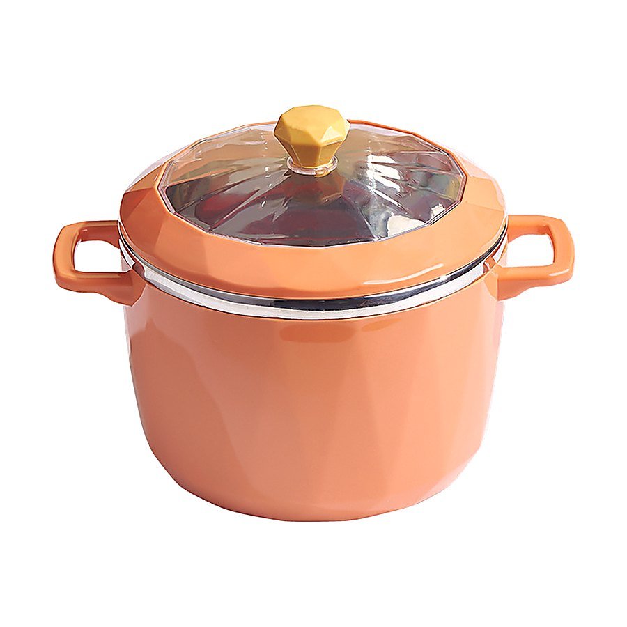 Insulated Clear Stainless Steel Bowl