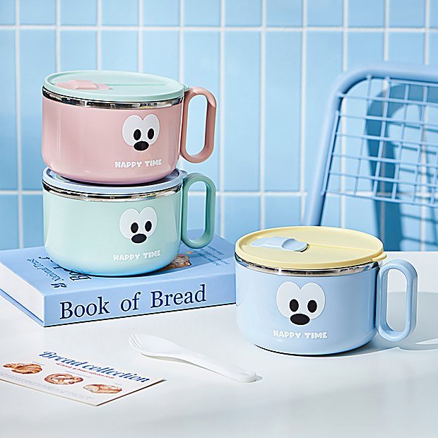 Student Lidded Bento Lunch Box