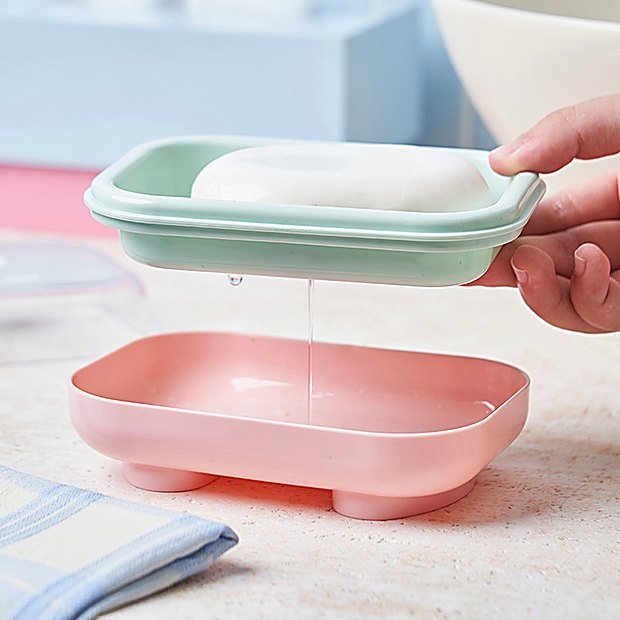 Cartoon Print Student Soap Dish