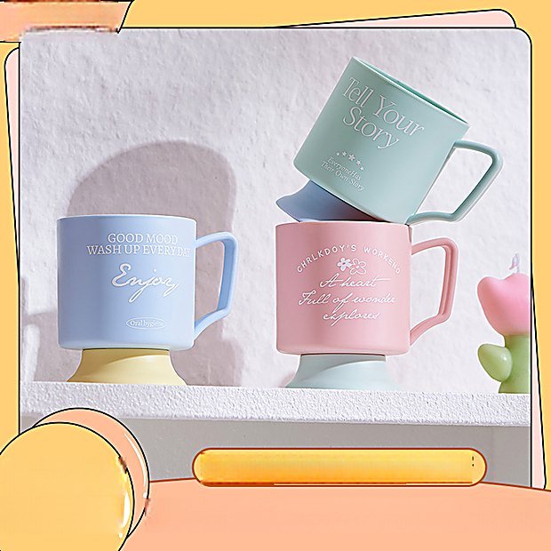 600 ml Student Portable Bathroom Cup