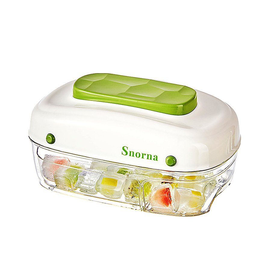 Push Button Lidded Kitchen Storage