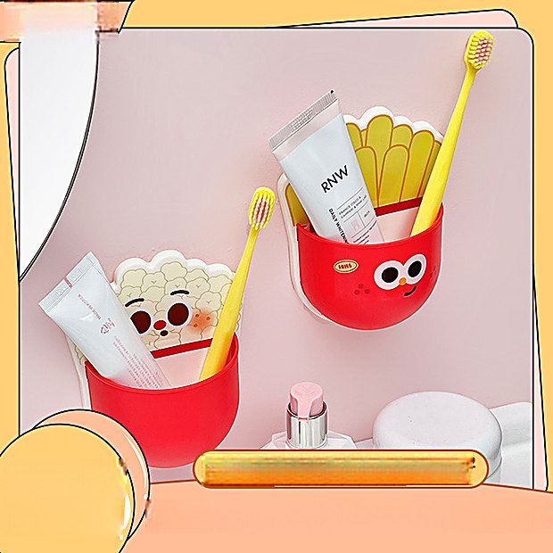 Cartoon Print Storage Bathroom Cup