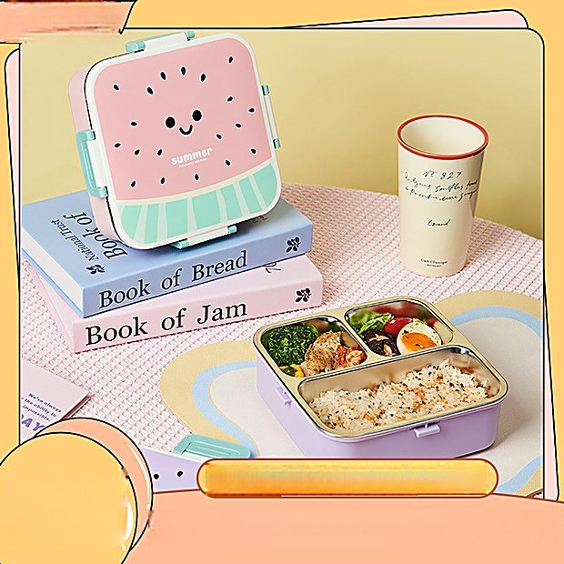 800 ml Insulated Student Bento Lunch Box