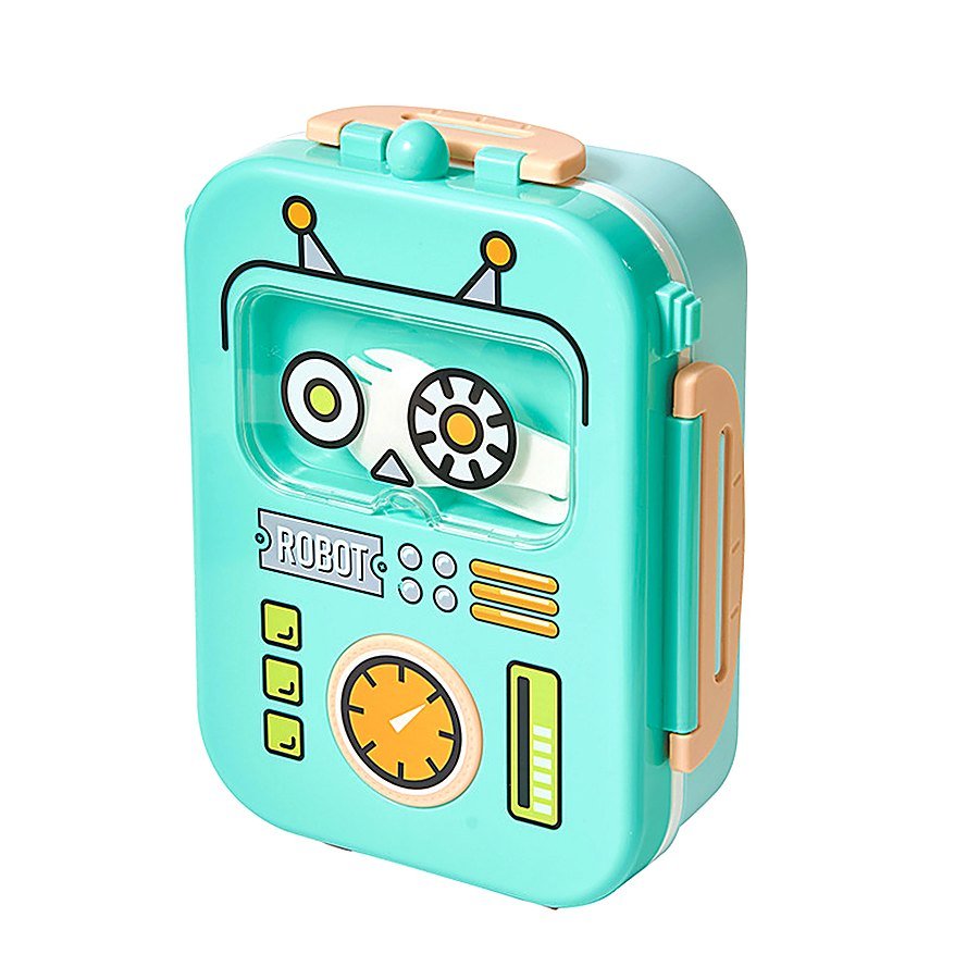 800 ml Leakproof Cartoon Print Bento Lunch Box