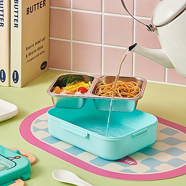 800 ml Leakproof Cartoon Print Bento Lunch Box