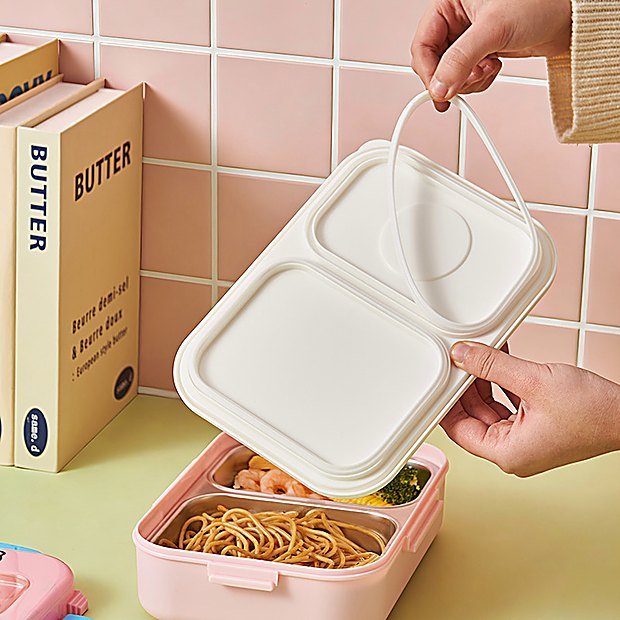 800 ml Leakproof Cartoon Print Bento Lunch Box