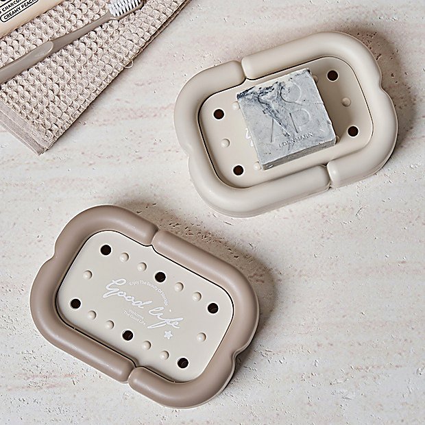 Double Wall Draining Soap Dish