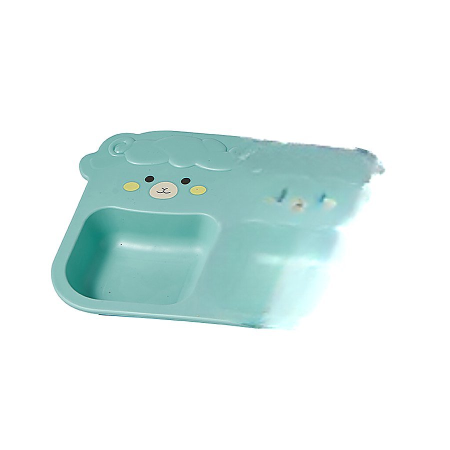 Cartoon Print Kids Divided Plate