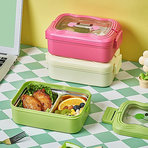 800 ml Carry Handle Leakproof Bento Lunch Box
