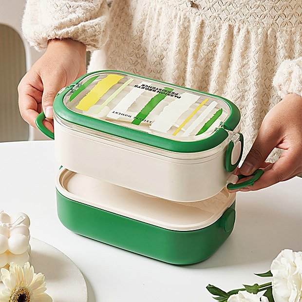 1000 ml Divided Student Bento Lunch Box