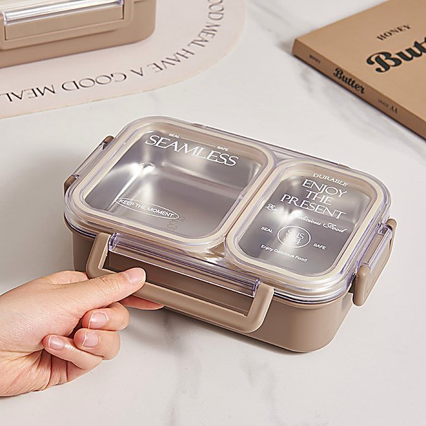 1000 ml Divided Outdoor Bento Lunch Box