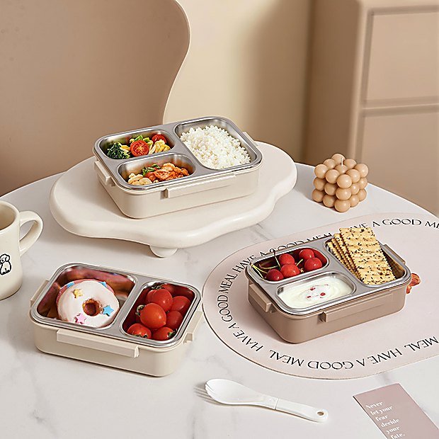 1000 ml Divided Outdoor Bento Lunch Box