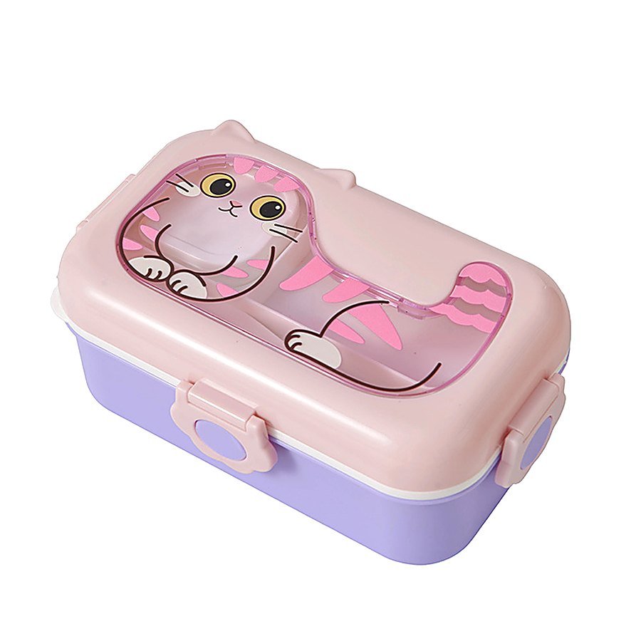 Leakproof Cartoon Print Bento Lunch Box