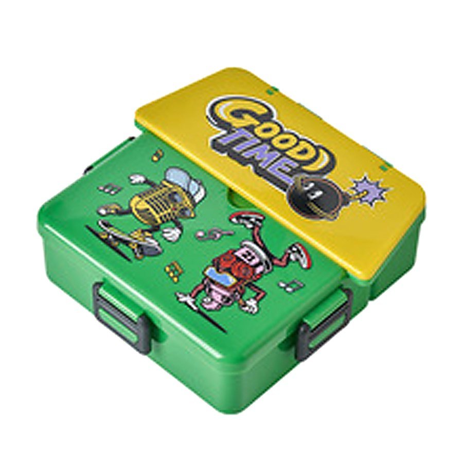 Carry Handle Divided Bento Lunch Box