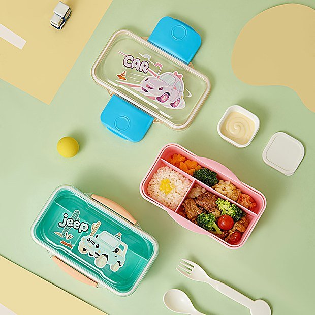 800 ml Divided Leakproof Bento Lunch Box